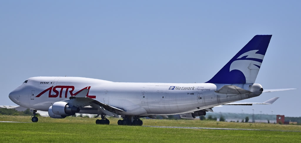 Astral Boeing 747-4h6, Registraiton TF-AMM